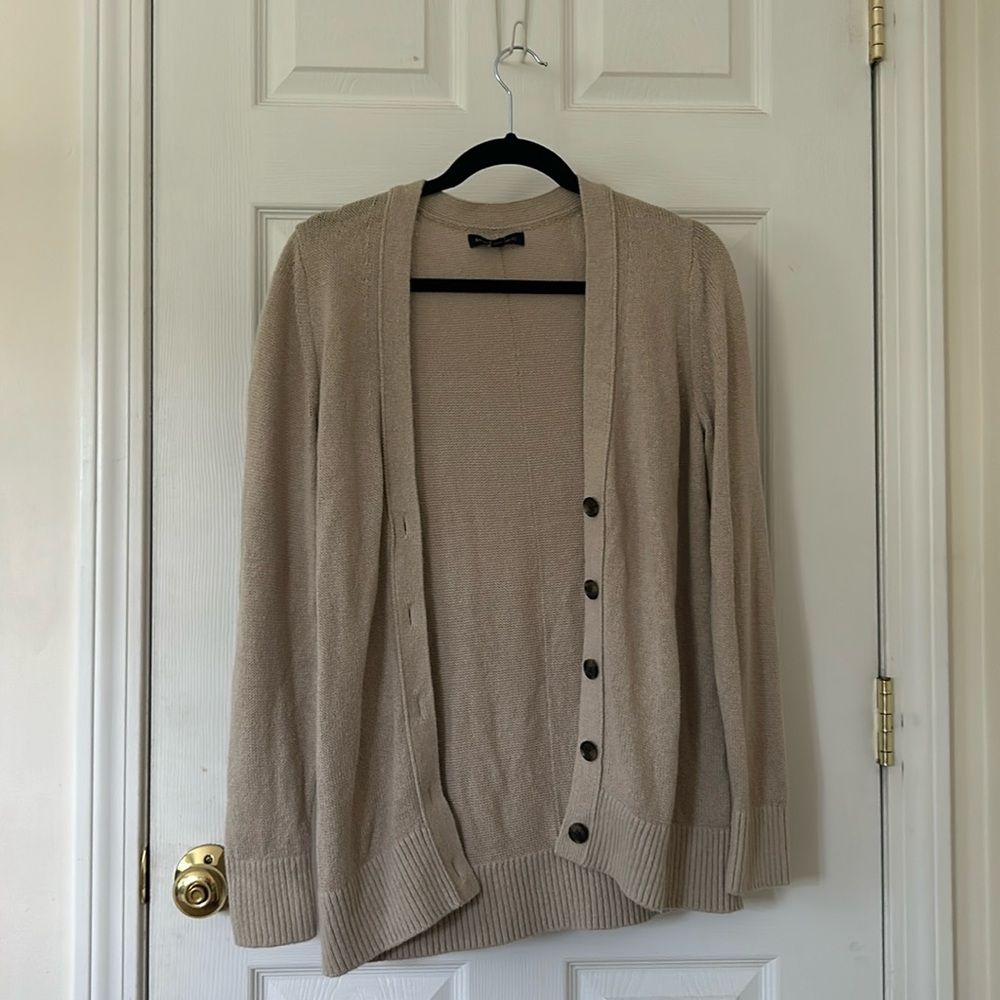 Banana Republic Cardigan - Beige (Size XS)